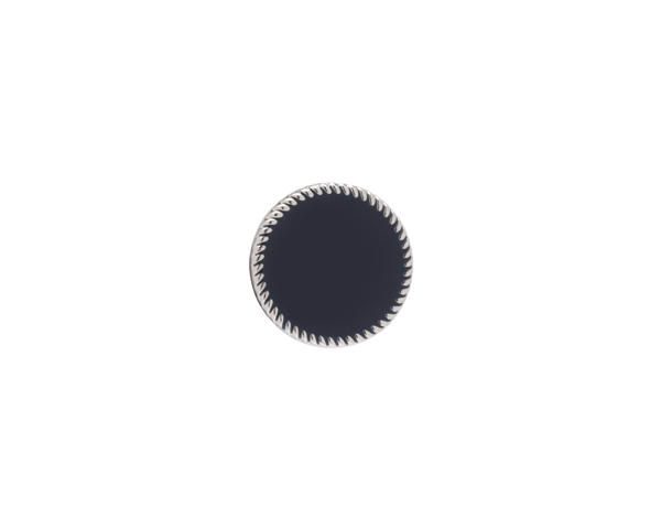 Radial Navy Lapel Pin