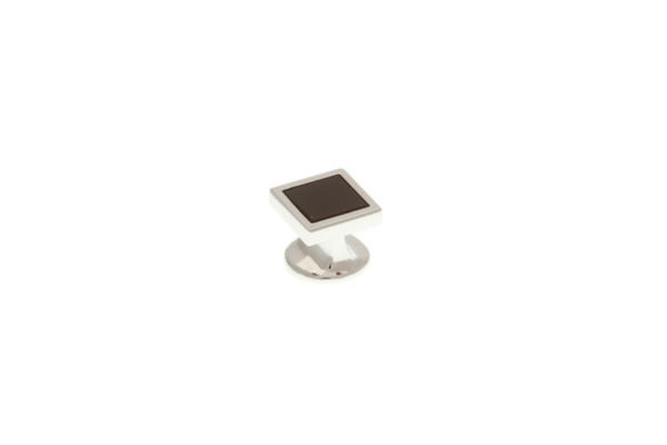 Single Square Onxy Dress Stud