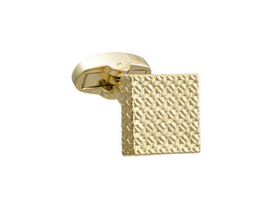 Lux Square Gold Cufflinks