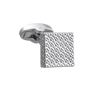 Lux Square Silver Cufflinks