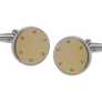 The Rivet Gold Cufflinks