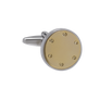 The Rivet Gold Cufflinks