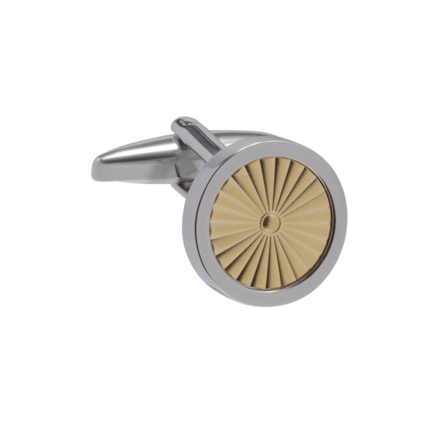 Sunburst Gold Cufflinks