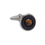 Saturn Sphere Tiger Eye Cufflinks