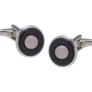 Saturn Sphere Rose Quartz Cufflinks