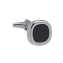 Squircle Onyx Cufflinks