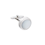 Barrelled Edge Mother of Pearl Cufflinks