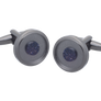 Stone Core Blue Goldstone Cufflinks