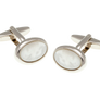 Oval Mother Of Pearl Cufflinks