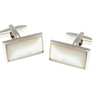 Oblong Mother Of Pearl Cufflinks