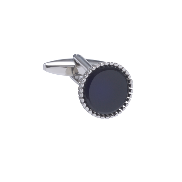 Sculpture Onyx Cufflinks