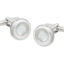 Centre Of Attention Mother Of Pearl Cufflinks