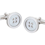 925 Sterling Silver and Mother of Pearl Button Cufflinks