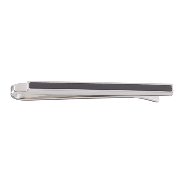 The Channel Onyx Tie Slide