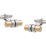 Cuffed Barrel Cufflinks