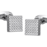 Lux Square Silver Cufflinks
