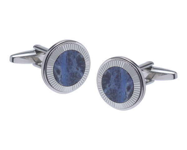 The Supernova Sodalite Cufflinks