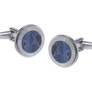 The Supernova Sodalite Cufflinks