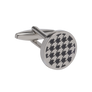 Black Houndstooth Cufflinks