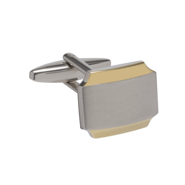 Double Plate Barrell Cufflinks