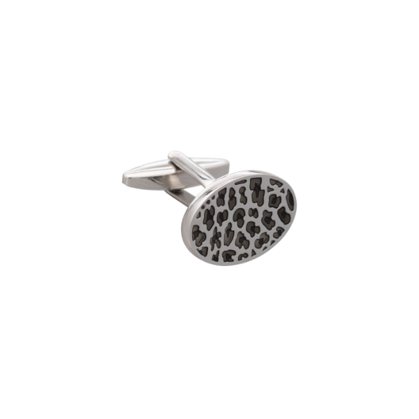 The Wildling Shades of Grey Leopard Print Cufflinks