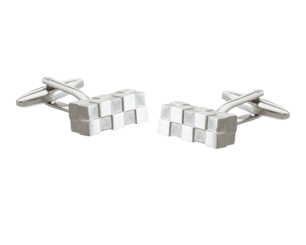 Uneven Block Bar Cufflinks