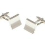 Abstract Square Curve Cufflinks