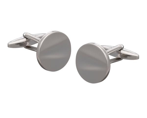 Tidal Metal Cufflinks