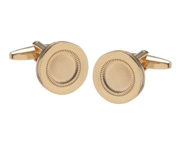 The Roulette Gold Cufflinks