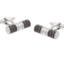 Black Tube Cufflinks