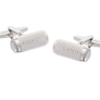 Textured Tube Cufflinks