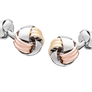 Whats Knot Mixed Metal Cufflinks