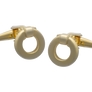 Gold Endless Ring Cufflinks