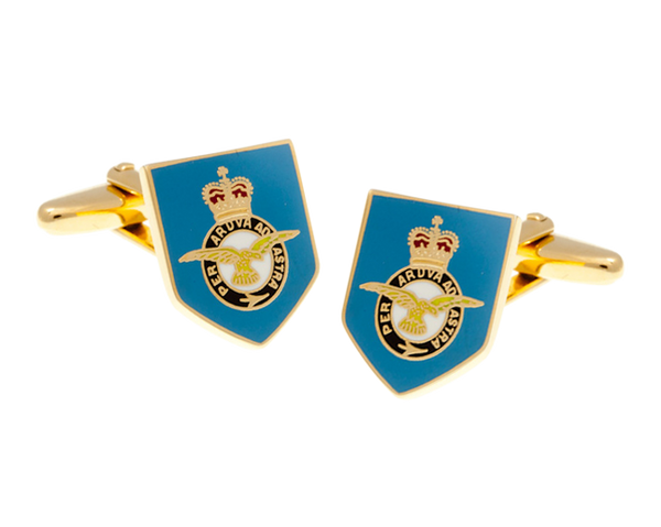 Royal Air Force Blue Military Styled Cufflinks