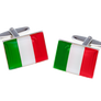 Italian Flag Cufflinks