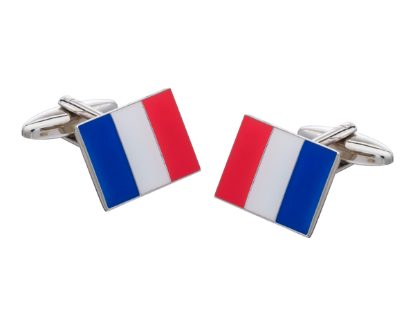 French Flag Cufflinks