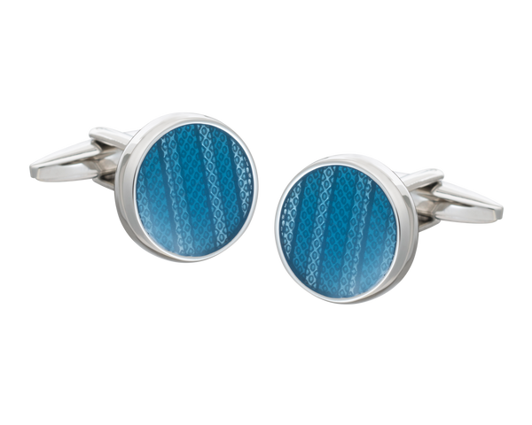 Blue Marvell'O'us Cufflinks