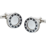 Industrial Core' Black Cufflinks