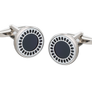 Onyx Film Reel Cufflinks