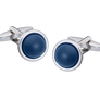 Spot It Navy Blue Cufflinks