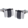 Band of Stone Onyx Cufflinks