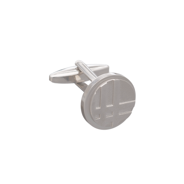 Heritage Check Metal Cufflinks