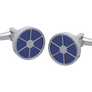 Segments of Luxury Lapis Cufflinks