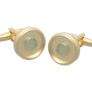 Stone Core Green Aventurine Cufflinks