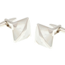 Covered Corners Mother Of Pearl Cufflinks