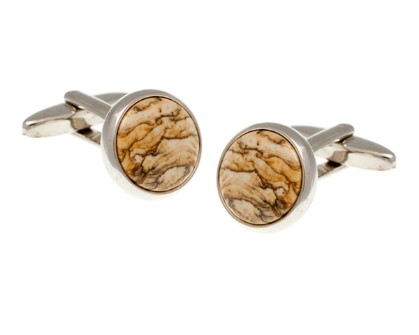 Picture Jasper Stone Cufflinks