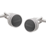 On The Edge' Grey Cufflinks