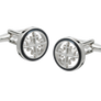 Vintage Metal Cross Cufflinks