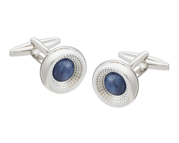 Centre Of Attention Aventurine Cufflinks