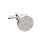 Poker styled simply metal cufflinks by Elizabeth Parker